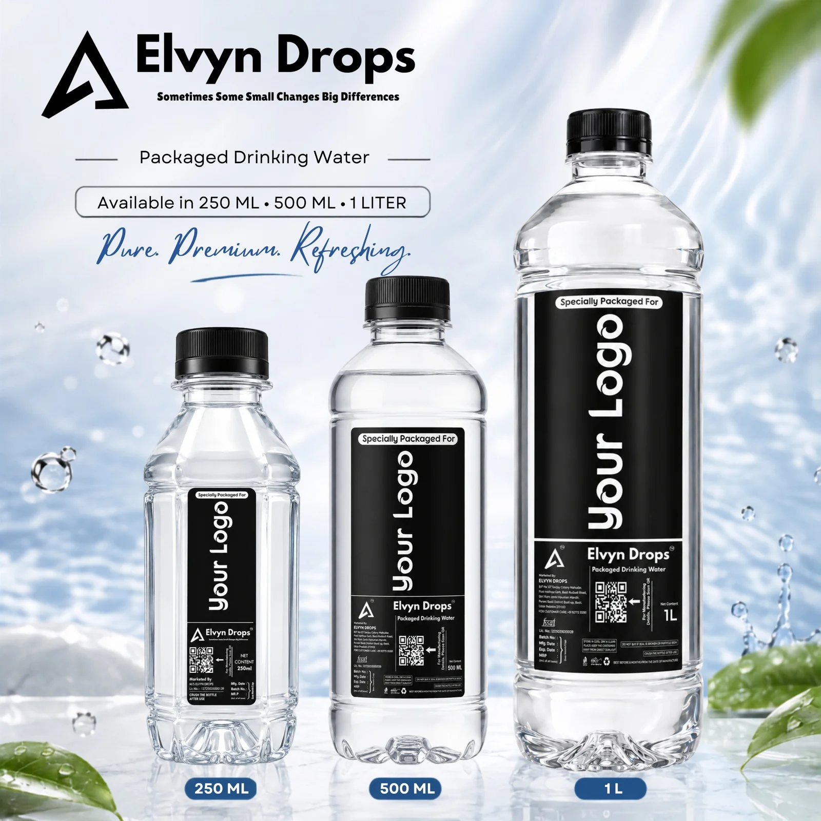 Pure. Premium. Refreshing.